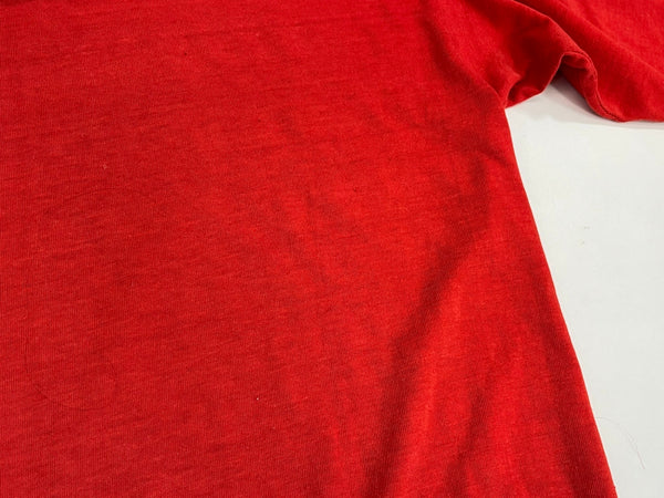 ナイキ NIKE 70's～80's 70～80年代 風車ナイキ フットボールT vintage ヴィンテージ - Tシャツ レッド 101MT-4129