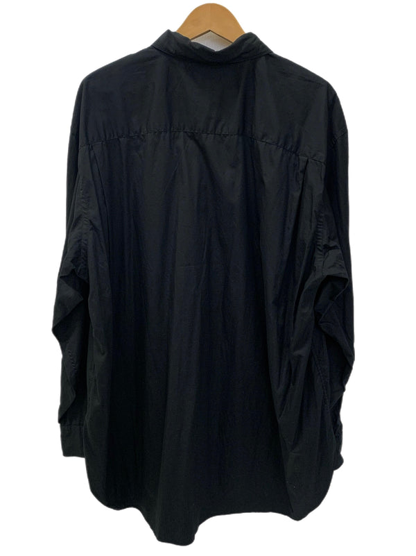 マービンポンティアックシャツメーカーズ Marvine Pontiak Shirt Makers Round Tail 2 Pocket SH 無地 MPSM-2008S 長袖シャツ ブラック oneサイズ 201MT-3799