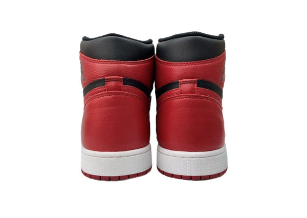 ナイキ NIKE 16年製 AIR JORDAN 1 RETRO HIGH OG BANNED エア ジョーダン レトロ ハイ ブレッド AJ1 シューズ 赤 黒 555088-001 メンズ靴 スニーカー レッド 29.5cm 104S-984