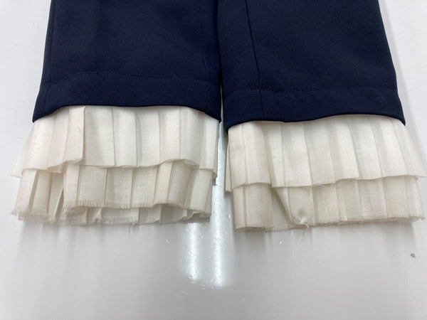 エイミーイストワール eimy istoire プリーツ トリム テーラード 紺ブレ フリル ゴールドボタン クラシック ガーリー フェミニン NAVY 紺 1124101704-1 ジャケット ネイビー フリーサイズ 104LT-241