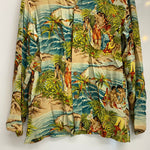 【曜日割引対象外】 サンサーフ SUN SURF スペシャルエディション 長袖アロハシャツ “FESTIVAL” 箱付き M20542 長袖シャツ マルチカラー Mサイズ 201MT-4375 VB