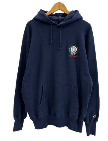 チャンピオン Champion 90s～ ヴィンテージ vintage 刺繍タグ リバースウィーブ REVERSE WEAVE US古着 デッドストック XXL パーカ ネイビー 3Lサイズ 101MT-4157