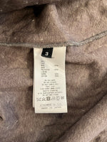 ヴェイン VEIN WO/PE RANDOM HOLE JACQUARD VESSEL L/S SHIRT JACKET VS12-307 サイズ3 長袖シャツ グレー 101MT-4856