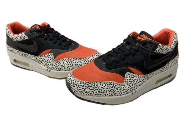 ナイキ NIKE 08年製 AIR MAX 1 SUPREME QK エア マックス サプリーム KEEP RIPPIN STOP SLIPPIN サファリ シューズ 黒 332326-801 メンズ靴 スニーカー オレンジ 27.5cm 104S-895