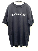 コーチ COACH クルーネック フロント ロゴ  エッセンシャル TEE C9693 Tシャツ ブラック L 601MT-44
