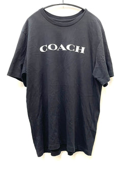 コーチ COACH クルーネック フロント ロゴ  エッセンシャル TEE C9693 Tシャツ ブラック L 601MT-44