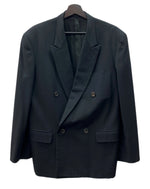 ワイズ Y's for men DOUBLE TAILORED JACKET ダブル テーラード ジャケット アーカイブ アウター 黒 MH-X03-103 ジャケット 無地 ブラック Sサイズ 104MT-1583