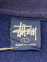 ステューシー STUSSY OLD 紺タグ Sweat Shirt STUSSY INTERNATIONAL スウェット 紺 スウェット ワンポイント ネイビー Lサイズ 104MT-1820