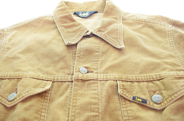 リー Lee 70s70年代 ビンテージ コーデュロイ トラッカー ジャケット ブルゾン ジャケット ブラウン 103MT-3276