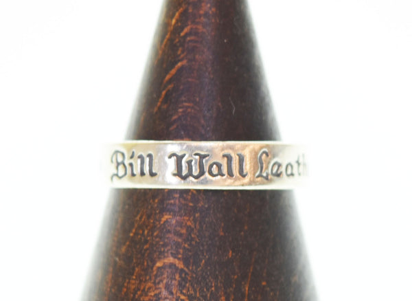 ビルウォールレザー  BWL Bill Wall Leather 25th バンド リング 925 メンズジュエリー・アクセサリー ハワイアンジュエリー 指輪・リング シルバー 103G-180