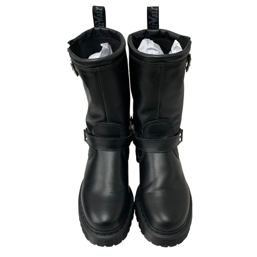 ドクターマーチン Dr.Martens ANISTON HI リガーブーツ 32199001 メンズ靴 ブーツ エンジニア ブラック UK7サイズ 201-shoes1481