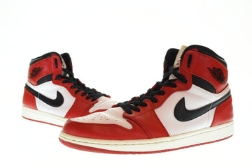 ナイキ NIKE エア ジョーダン AIR JORADAN 1 RETRO HIGH CHICAGO シカゴ 2013 332550-163 メンズ靴 スニーカー レッド 29cm 103S-1365