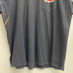 【曜日割引対象外】 ヴィンテージ vintage 90's マルボロ Marlboro LIZARD USA製 ポケット Tシャツ ブラック XLサイズ 201MT-4511 VB