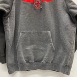 【曜日割引対象外】 インディペンデント INDEPENDENT 90's~ ラグランスウェットパーカ 2トーン パーカ ブラック XLサイズ 201MT-4673 VB