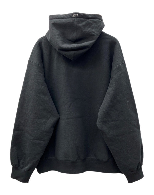 シュプリーム SUPREME 23AW Box Logo Hooded Sweatshirt ボックス ロゴ フーディー スウェット シャツ プルオーバー 裏起毛 黒 パーカ 刺繍 ブラック XLサイズ 104MT-1780