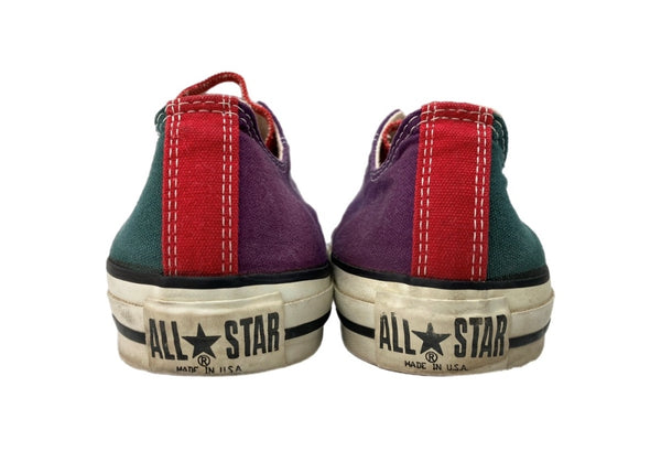 コンバース CONVERSE 90s ALL STAR LOW オールスターロー キャンバス クレイジーパターン USA製 シューズ メンズ靴 スニーカー マルチカラー サイズ 9 104S-881