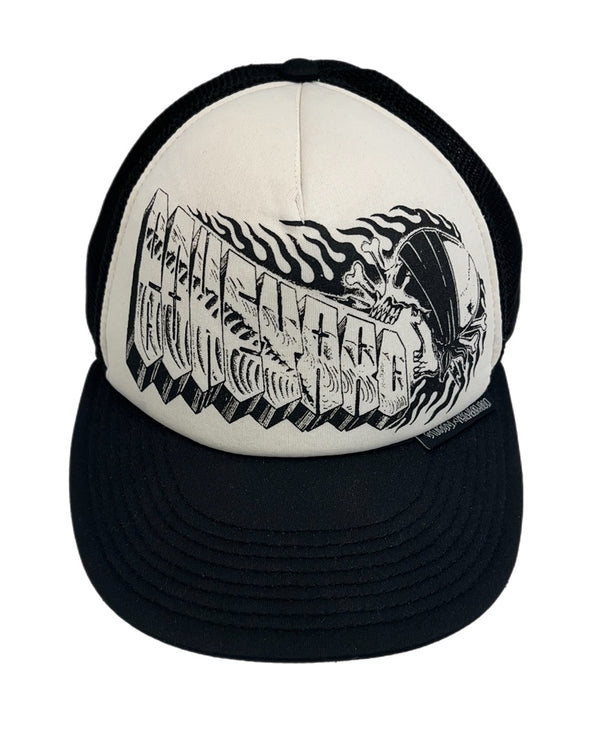 ステューシー STUSSY × ネイバーフッド NEIGHBORHOOD BONEYARDS メッシュキャップ 帽子 メンズ帽子 キャップ ブラック 101hat-127