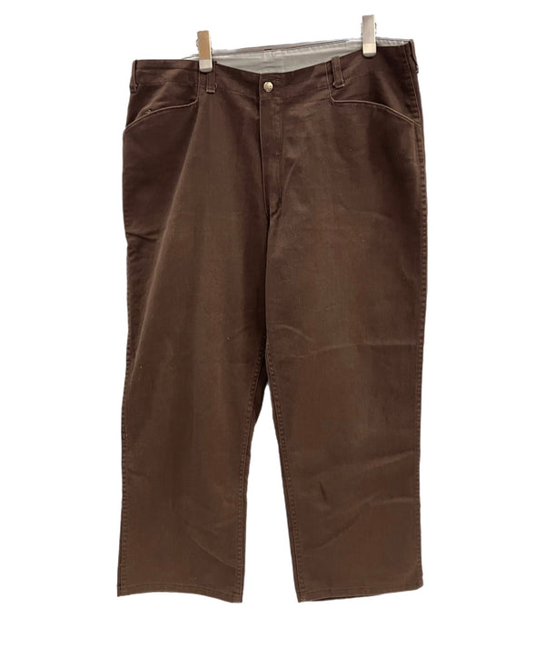 ベンデイビス BEN DAVIS 70's 70年代 Frisco フリスコパンツ ワークパンツ 42TALON ZIPPER VINTAGE ヴィンテージ チノパン ブラウン 101MB-676