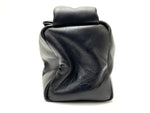 バケットバゲージ Bucket Baggage Puff Cube Medium シープレザー ハンドバッグ レディース ブラック 601bag-9