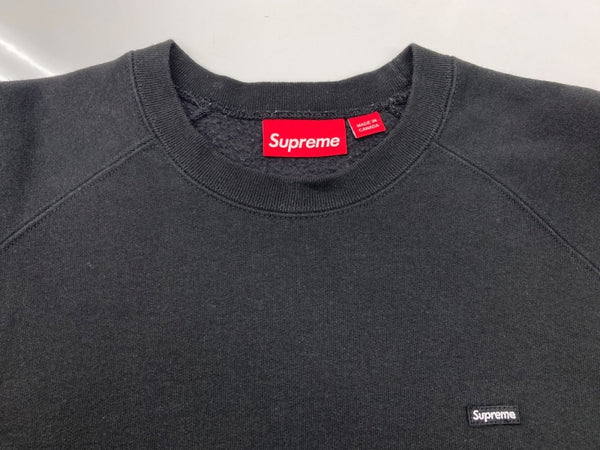 シュプリーム SUPREME 24SS Small Box Raglan Crewneck スモール ボックスロゴ ラグラン スウェット 黒 スウェット ロゴ ブラック Lサイズ 104MT-1718