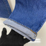 【曜日割引対象外】 リーバイス Levi's 80's 501 赤耳 赤タブ無し 濃紺 USA製 デニム ブルー W34 L34サイズ 201MB-1159 VB