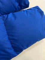 ラルフローレン RalphLauren ダウンジャケット フード バイカラー オレンジ×青 ジャケット ブルー Sサイズ 101MT-5391