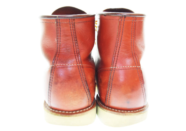 レッドウィング RED WING CLASSIC WORK クラシックワークラウンド モックトゥ 8875 メンズ靴 ブーツ ワーク ブラウン 25cm 103S-1288