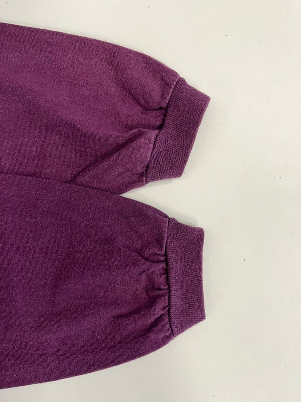 パタゴニア PATAGONIA 90s Vintage ヴィンテージ USA製 Benetical T's Long Sleeve オーバルロゴ 長袖カットソー プリント 紫 XL ロンT パープル LLサイズ 101MT-4695