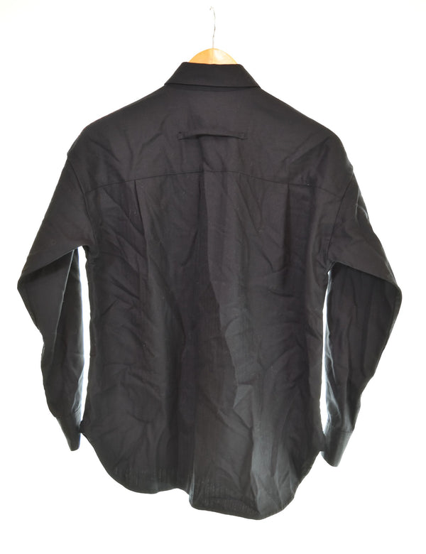 ティッカ TICCA ダブルポケットシャツ TAGA-313-01 長袖シャツ ブラック フリーサイズ 103LT-131