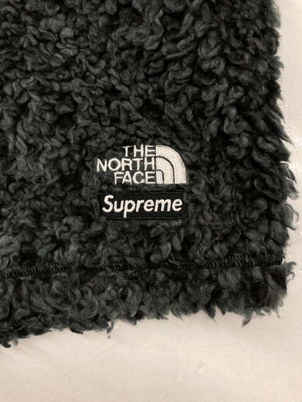 ザノースフェイス THE NORTH FACE × Supreme シュプリーム 23SS HIGH PILE FLEECE SHORT ハイ パイル フリース ショーツ ハーフ パンツ 灰色 ロゴ NB02308I ハーフパンツ グレー Sサイズ 104MB-86