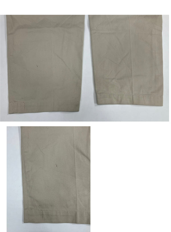 リー Lee 70's 70年代 大文字LEE Lee-PReST Leens ツイル ワークパンツ 42TALON ZIPPER VINTAGE ヴィンテージ ボトムスその他 ホワイト 101MB-683