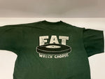 バンド band 90s 90's NOFX FAT WRECK CHORDS パンク 袖裾シングル Tシャツ グリーン Lサイズ 101MT-2958