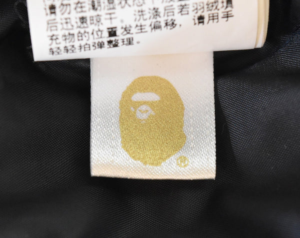 アベイシングエイプ A BATHING APE  Grid CAMO ダウンフーディージャケット down hoodie jacket スノボ 001DNI801006M ジャケット マルチカラー Mサイズ 103MT-3108