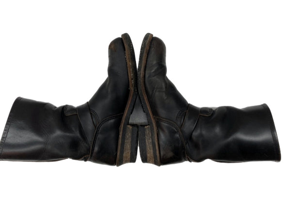 レッドウィング RED WING ENGINEER BOOTS エンジニア ブーツ PT91 革靴 ワーク USA製 シューズ 黒 2268 メンズ靴 ブーツ エンジニア ブラック サイズ 8D 104S-742