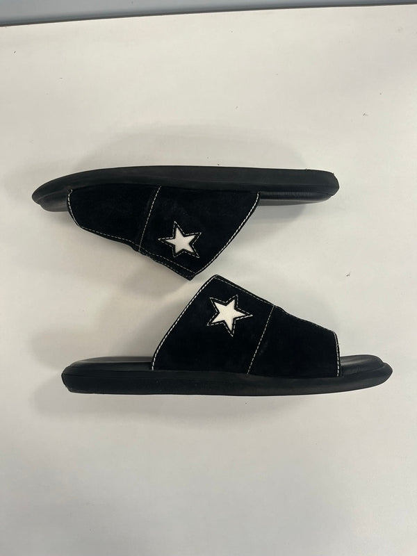 コンバース CONVERSE ADDICT ONE STAR SANDAL アディクト  ワンスターサンダル スエード 黒 35200130 メンズ靴 サンダル その他 ブラック 25cm 101sh-2093