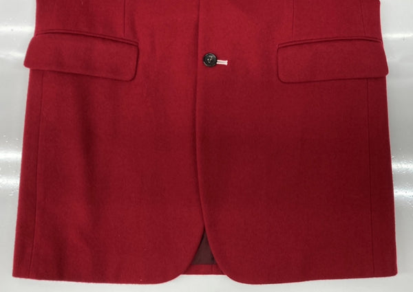 コムデギャルソン COMME des GARCONS HOMME 90s LONG JACKET ロング ジャケット 田中オム テーラード アーカイブ アウター 赤 IJ-04012M ジャケット 無地 レッド Mサイズ 104MT-2093