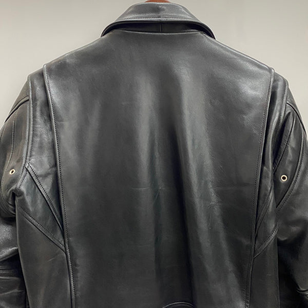 【曜日割引対象外】 ハーレーダビッドソン HARLEY-DAVIDSON レザー ダブルライダースジャケット ジャケット ブラック Mサイズ 201MT-4531 VB