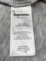 シュプリーム SUPREME Old English L/S Top オールド イングリッシュ ロゴ 長袖 カットソー ロンT 灰 ロンT 刺繍 グレー Mサイズ 104MT-1526