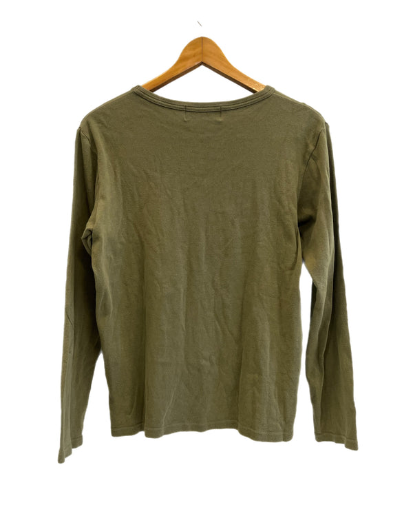 ヒステリックグラマー HYSTERIC GLAMOUR HYSTERIC ヒステリック プリント 長袖カットソー ロンT カーキ フリーサイズ 101LT-257