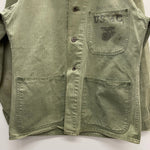 【曜日割引対象外】 ヴィンテージ vintage 40's USMC P-47 HBT ジャケット カーキ 201MT-3744 VB