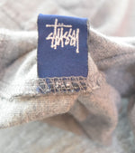 ステューシー STUSSY 90'S OLDSTUSSY ダイヤ SSロゴ プリント 半袖Tシャツ Tシャツ グレー Mサイズ 103MT-2608