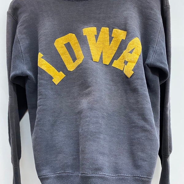 【曜日割引対象外】 ヴィンテージ vintage 60's チャンピオン Champion 大文字ランタグ 前期 フロッキープリント Sサイズ スウェット ブラック 201MT-3580 VB