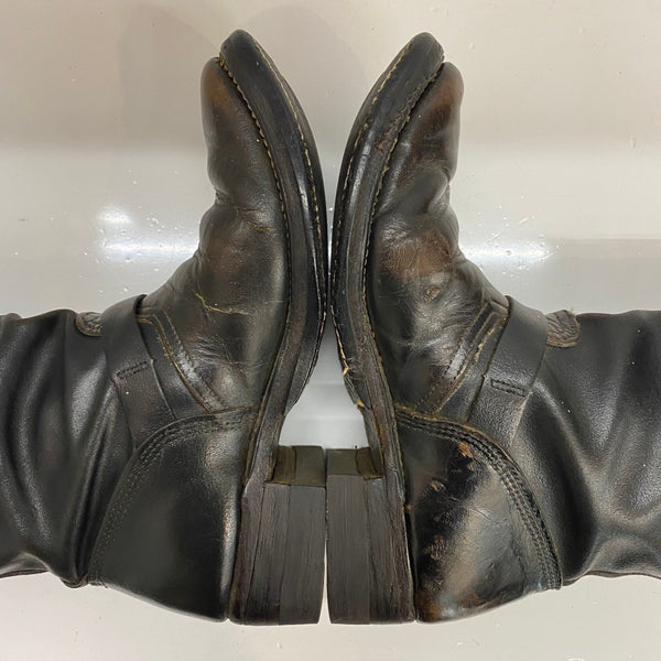 【曜日割引対象外】 ヴィンテージ vintage 40's 50's US.ARMY エンジニアブーツ メンズ靴 ブーツ エンジニア ブラック 201-shoes1376 VB