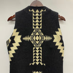 【曜日割引対象外】 ジェラード JELADO セーラムベスト Salem Vest ウール チマヨ柄 ベスト ブラック Mサイズ 201MT-4554 VB