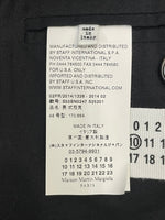 メゾン マルタン マルジェラ Maison Martin Margiela 2B stretch tailored jacket テーラード ジャケット S50BN0247 48 ブラック 601MT-11