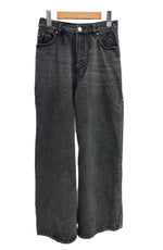 アディダス adidas originals アディダスオリジナルス ADILENIUM アディレニウム ジップ ウォッシュドデニムパンツ JX9211 デニム ブラック サイズ28 101MB-598