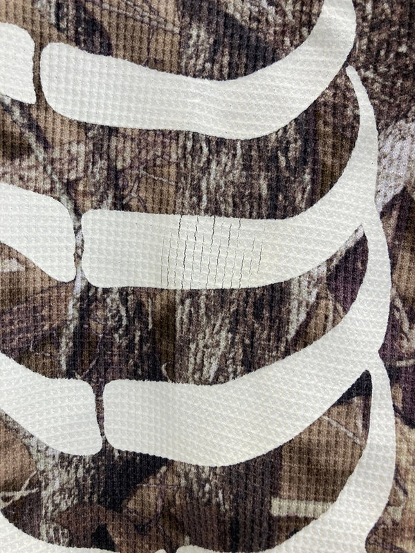 シュプリーム SUPREME Hanes ヘインズ 骨サーマル リアルツリー ツリーカモ XL ロンT カーキ LLサイズ 101MT-3929