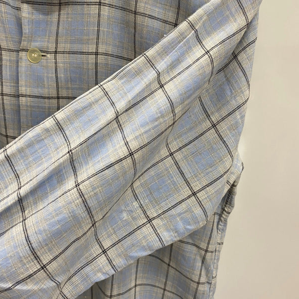 【曜日割引対象外】 ヴィンテージ vintage 50's 60's TULANE Sportswear オープンカラー 開襟 長袖シャツ ブルー Mサイズ 201MT-4366 VB