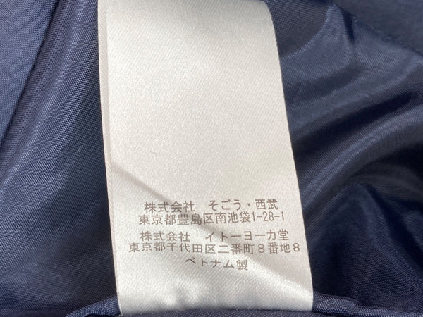 ジャンポールゴルチエ Jean Paul GAULTIER トレンチ TRENCH COAT ライトアウター テーラード TAILORED ダブルブレスト ウエストベルト スロートラッチ 膝丈 ベトナム製 NAVY 紺 JP-S16-C0001-A コート ネイビー SIZE40 104LT-235