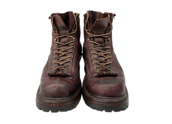 ホワイツブーツ WHITE'S BOOTS 6"SMOKE JUMPER スモーク ジャンパー Vibramソール レースアップ 革靴 シューズ 茶 350VLTT メンズ靴 ブーツ ワーク ブラウン サイズ 9E 104S-771